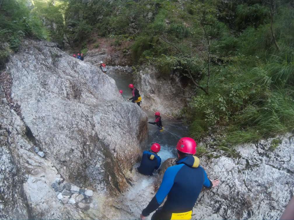 canyoning